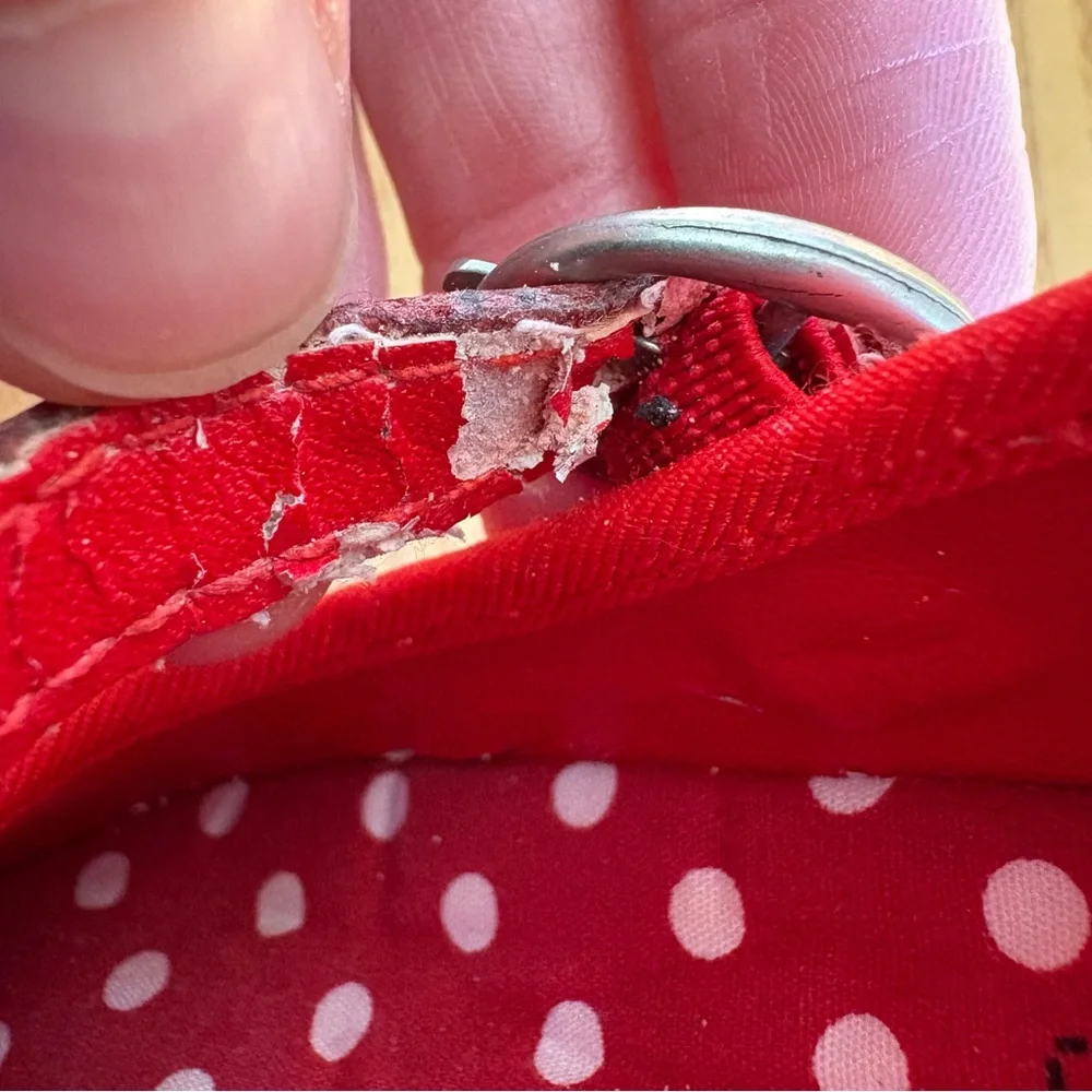 Janie And Jack Red Baby Shoes Mary Jane Ballet Flats Red Christmas Outfit Size 2